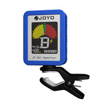 Joyo JT-301 Clip-on Electric Digital Tuner Guitar Accessories Color Screen with Silica Cover for Chromatic Bass Ukulele Violin
