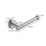 1Pcs Stainless Steel Silver Bathroom Hardware Set Towel Rack Toilet Paper Holder Towel Bar Hook Bathroom Accessories