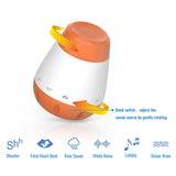 Smart Music White Noise Voice Sensor Rechargeable Baby Infants Therapy Sound Machine Sleep Soother Portable