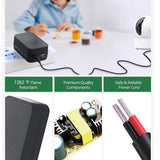 30W Universal Power Supply 3-12V, AC/DC Adapter Switching Power Supply With 8 Pieces Adapter Tips And USB Plug, EU Plug