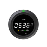 2022.3 in 1 Air Quality Monitor USB Rechargeable CO2 Monitor with Temperature Humidity Air Gas Detector for Home Security