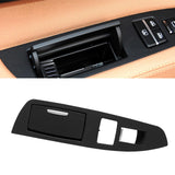 Handle Switch Door Ashtray Assemly Rear Door Interior Door Panels Trim Cover Plate for  7 Series F01 2009-2017 Replace
