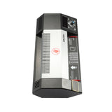 A4 SIZE 220V Carbon Steel Thermal Steel Hot and Cold Roll Laminating Machine Roller Photo Paper Bag, 4 Roller System