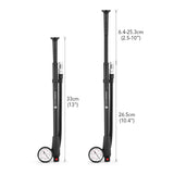 300PSI Shock Pump High Pressure Air Pump Presta Schrader Valve MTB Bike Pump w Gauge for Front Fork Rear Suspension Air Shocks