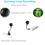 Mini Camera Smallest 1080P HD Camcorder Infrared Night Vision Micro Cam Motion Detection IR-CUT Video Recorder Built In Battery