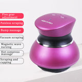 Massager electric scraping instrument meridian dredging instrument small hand holding slimming and detoxification cupping