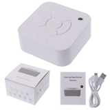 White Noise Machine USB Rechargeable Timed Shutdown Sleep Sound Machine For Sleeping &amp; Relaxation For Baby Adult Office Travel