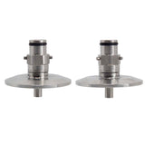 2"Tri Clamp to Pin Lock Post Gas Liquid Post SS304 Sanitary Brewer Fitting 64mm OD ferrule