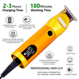 Electric Hair Clipper Rechargeable Low Noise Hair Trimmer Hair Cutting Machine Beard Shaver Trimer For Men Barber Hair Shaving