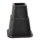 8Pcs Adjustable Bed Risers or Furniture Riser to Create an Additional 3 Inches of Storage Desk or Sofa Lift
