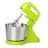 Electric Hand Mixer 7-Speed Mini with Bucket Stand Mixer for Baking Cake Hand Blender Dough Mixer Food Mixer Mixer Blender Ice