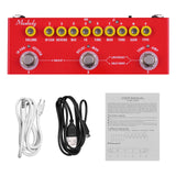 Muslady MU100 Guitar Multi-effects Processor Electric Guitar Effect Pedal Supports 180s Loop Recording Tuner Tap Tempo Rhythm