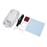 Underwater Phone Housing Underwater Phone Case Compression Resistance Strong Seal IPX8 Waterproof with 1/4inch Screw Hole for