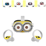Vinyl Skin Sticker for Oculus Quest 2 VR Headset Controller PVC Decals Cute Cartoon Wrap Cover for Oculus Quest 2 Accessories