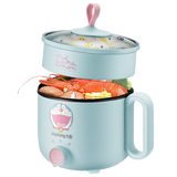 Joyoung 1.5L Mini Household Electric Cooking Pot Non-Stick Multi Cooker Portable Electric Hot Pot Rice Cooker Frying Machine