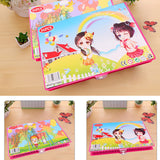 1 Set 86 Pcs Children Drawing Painting Art Set Blue Water Color Pen Crayon Oil Pastel Paint Brush Drawing Tool School Party Gift