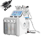 6 in1 H2-O2 Hydro Dermabrasion RF Bio-lifting Spa Facial Hydro Facial Microdermabrasion Machine Water Dermabrasion Beauty machin
