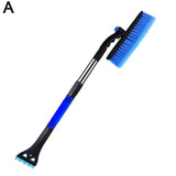 Car Snow Scrapper Auto Windshield Window Snow Cleaning Scraping Tool Winter Ice Scraper Shovel Snow Removal Brush 2 In 1