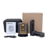 5 Lines Green Laser Level Ground Laser Level L-bracket Pulse Mode Self-leveling 360° Horizontal Vertical Line LD Highlight Light