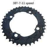 MTB38T Single Speed Round Oval Chain Ring,Mountain Bike Chainwheel For 10/11s Steel Chain/alloy Cycling Parts
