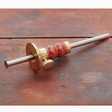 Wheel Marking Gauge with 1/32nd &amp; 1mm Scale, Wood Scribe Tool Parallel Line Drawing Mortise Marking Ruler
