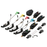 Lixada Wireless Fishing Bite Alarms Set Alarm Kit 1 Receiver Plus 4 With 4pcs Carp Fishing Swinger Illuminated LED Swinger