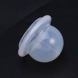 4pcs Silicone Medical Vacuum Massage Cupping Massaging Tools Body Facial Therapy Cupping Cups (Transparent)