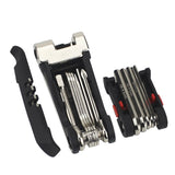 DUUTI Bicycle Tool Set Multifunctional Combination Tool 16 in 1 Small Size Easy to Carry High Hardness and Good Toughness