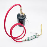 Professional  Dual Switch Gas Torch Brazing Torch of Propane Gas 1.6m Hose for Brazing Soldering Welding Heating Application BBQ