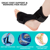 Adjustable Plantar Fasciitis Night Splint Foot Drop Orthosis Stabilizer Brace Support Night Splints Pain Relief Ankle Support