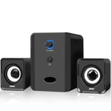 2022.Newest Full Range 3D Stereo Subwoofer 100% Bass PC Speaker Portable Music DJ USB Computer Speakers for Laptop TV