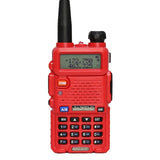 BaoFeng walkie talkie UV-5R two way cb radio upgrade version baofeng uv5r 128CH 5W VHF UHF 136-174Mhz &amp; 400-520Mhz