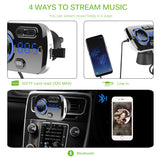 Car FM Transmitter Kit Handsfree Wireless Bluetooth 5.0 LCD MP3 Player USB Fast Charge 3.0 Car Accessories Auto FM Modulator