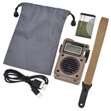 Portable Radio HRD-701 Outdoor Emergency Hand Crank Solar Dynamo AM/FM Radios Power Bank with LED Lamp