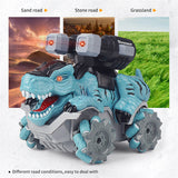 RC Stunt Drift Car Off-Road Vehicle Remote Control Dinosaur Toys 360° Rotation 2.4 GHz 4 WD Monster Truck Birthday Gifts For 6+