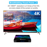 X88 King Amlogic S922X 4GB 128GB Smart TV Box Android 9.0 Dual Wifi BT5.0 1000M 4K 60fps USB3.0 Google PlayStore Youtube