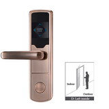 Zinc Alloy Smart Keyless Hotel Room 13.56mhz mifare Door Lock System