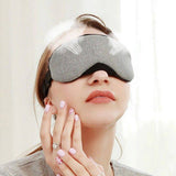 Hot Steam Eye Mask Massager USB Temperature Control Heat Steam Eye Cover to Relieve Puffy Dark Circle Dry Eyes Stress Massage