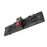 V Mount Battery Adapter Plate Strong Compatibility V Mount Battery Plate with XLR Head Power Supply Line for LED Panel Light