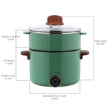 Multi Rice Cooker Electric Cooking Machine Household Hot Pot For Student Dormitory Electric Cooker Multilayer Non-stick Pan 220V