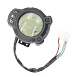 Motorcycle LED Digital ometer   , Oil , 7 Color Display, 12V DC