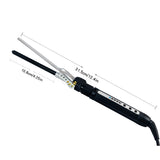 1/4 Inch Small Barrel Rotating Curling Iron 7mm Spin Curler Barrel Thin Wand Tourmaline Ceramic Mini Short Hair Curler