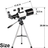Visionking Refraction Astronomical Telescope With Portable Tripod Sky Monocular Telescopio Space Observation Scope Outdoor