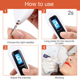 Betime LCD 9 Level Face Skin Dark Spot Remover Laser Plasma Pen Machine Mole Tattoo Removal Facial Freckle Tag Wart Beauty Care