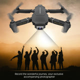 Folding WIFI Drone 4K/1080P HD professional Camera Aerial Photography GPS Quadcopter Live Video Black Drone APP Control
