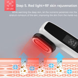7In1 RF Instrument EMS Lifting Skin Tightening Wrinkle Removal Equipment Ultrasound Radio Frequency Beauty Meter Eye Care Device