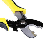 8 inch Electrical Cable Stripper Wire Stripper Cable Cutter Multi Tool Wire Cutting Scissor Stripping Pliers 9-14mm Hand Tool