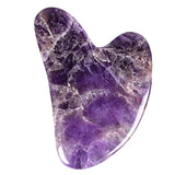 Heart Shape Jade Gouache Scraper Face Massager Skin Lifting Slimming Remove Wrinkle Acupuncture Gua Sha Therapy Massage Stone