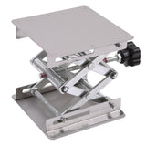 200x200mm Aluminum Router Table Woodworking Engraving Lab Lifting Stand Rack Platform Woodworking Benches