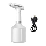 900ml Portable Flower Plant 2 Spout Mode Indoor Outdoor Water Can Leak Proof Electric Spray Bottle Power Indicator Ergonomic